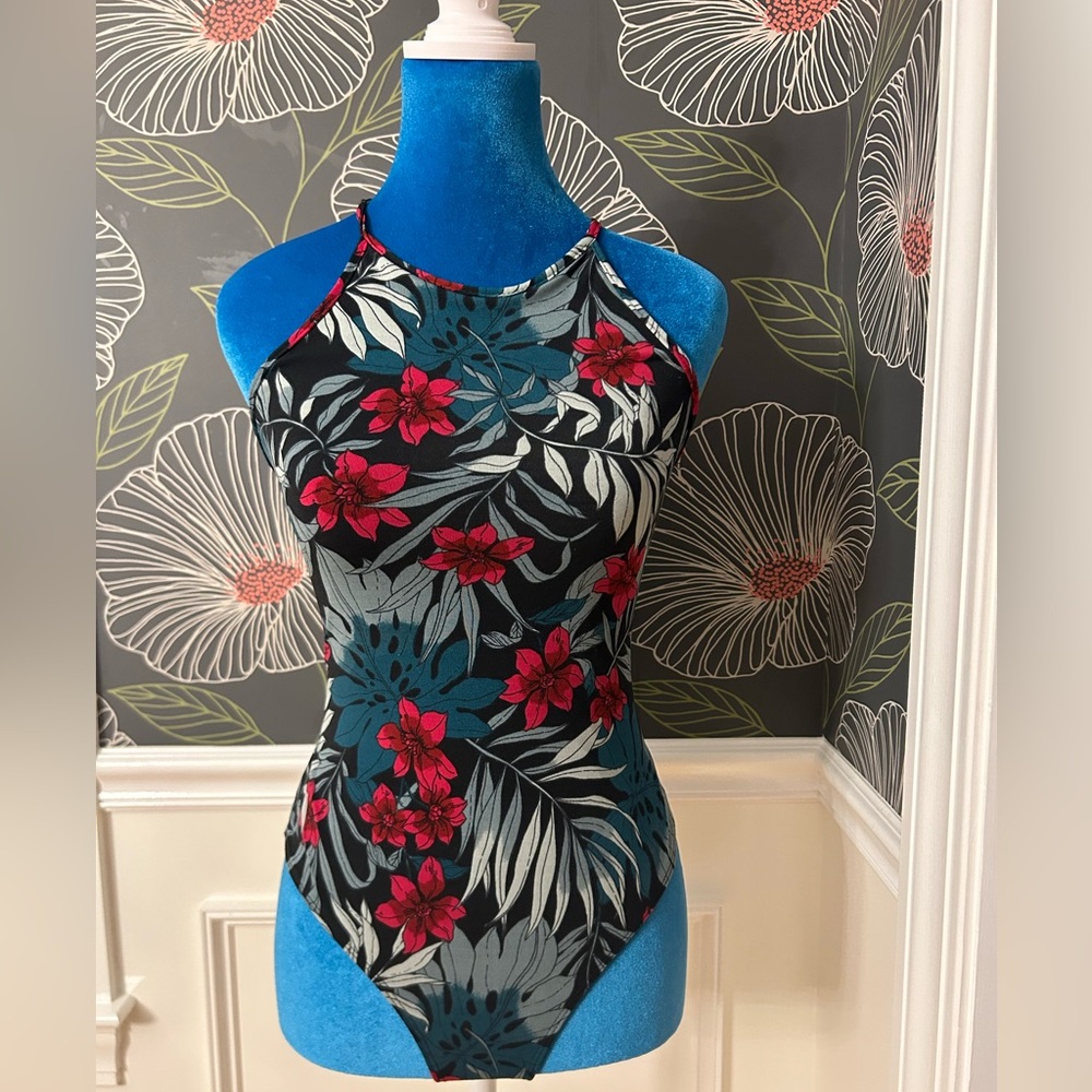 Winter Floral Bodysuit Size XS